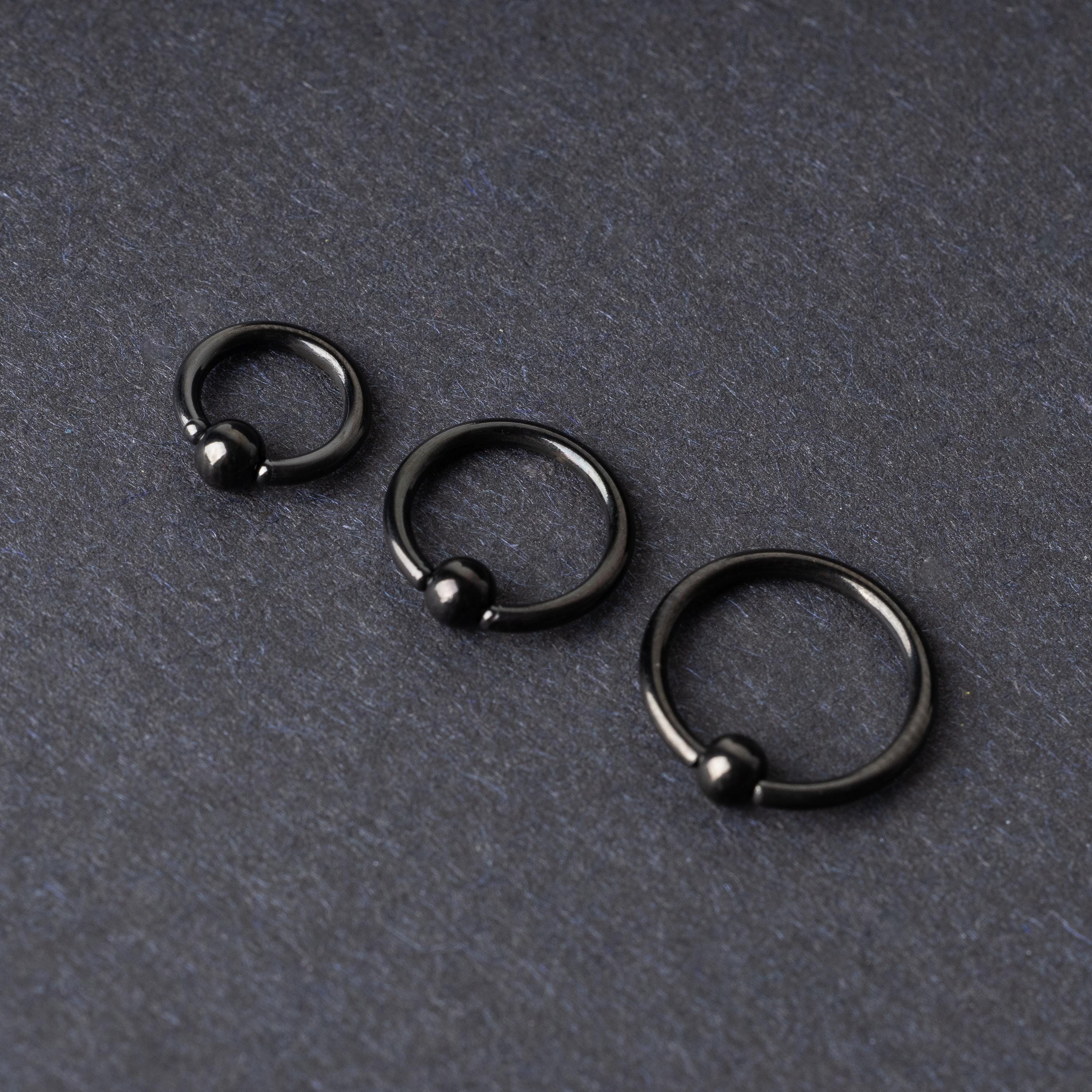 Black BCR Hoop