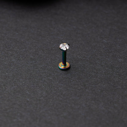 Rainbow Labret bar on a dark background