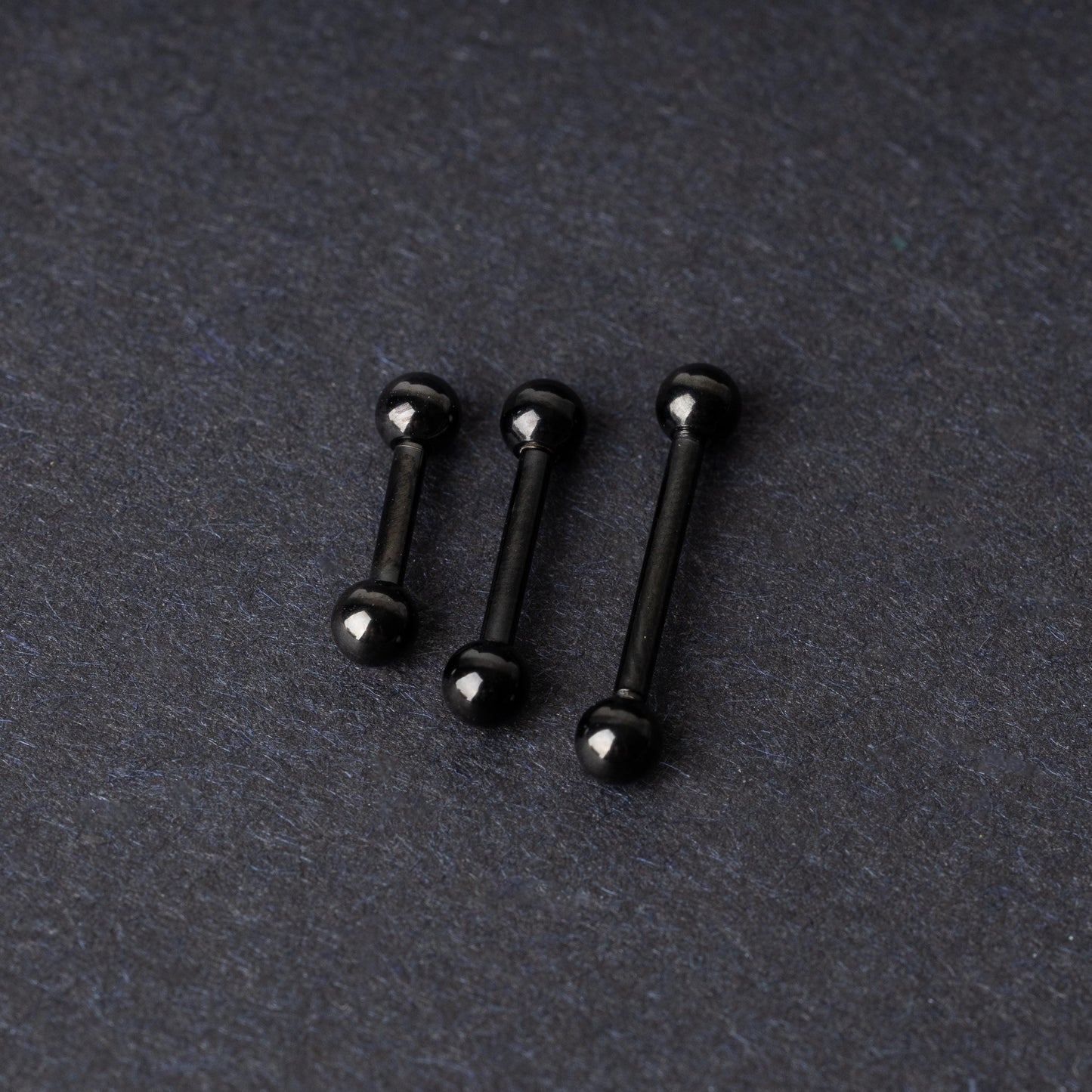 Small Black Barbell
