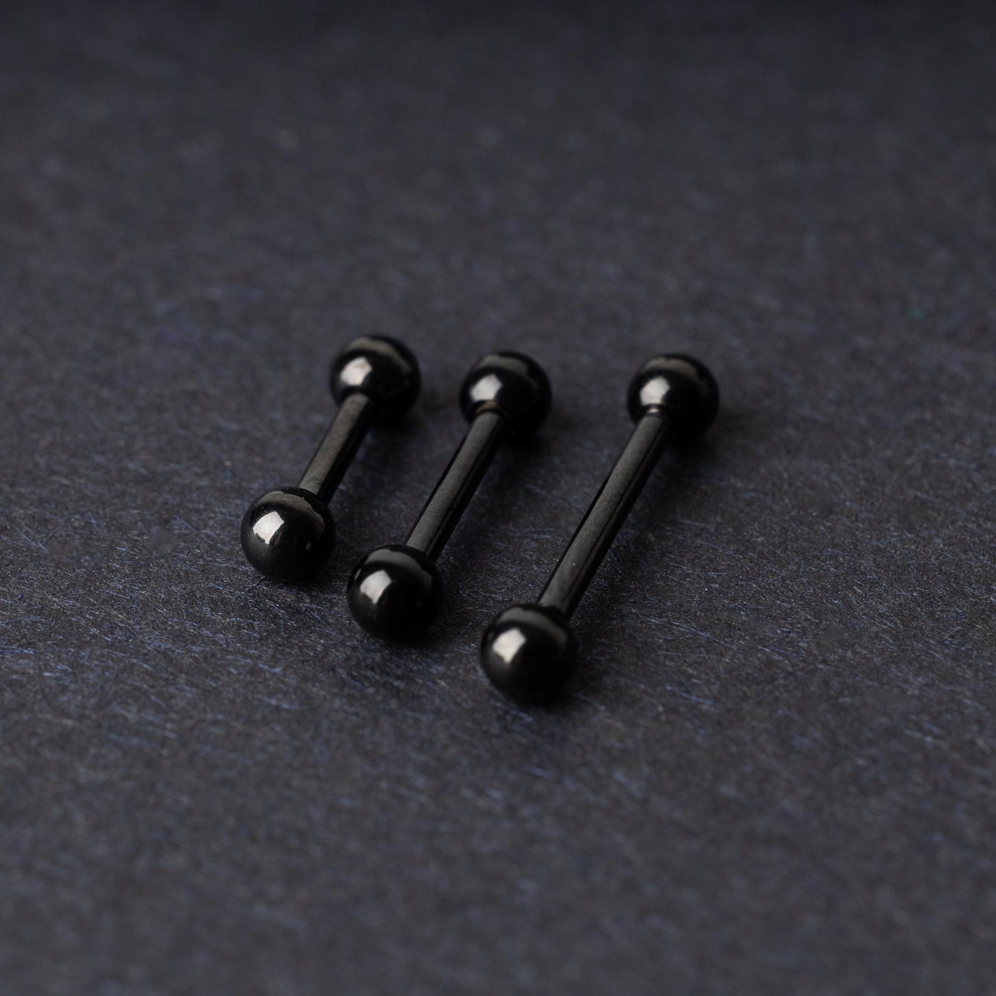 Small Black Barbell
