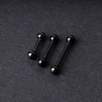 Small Black Barbell
