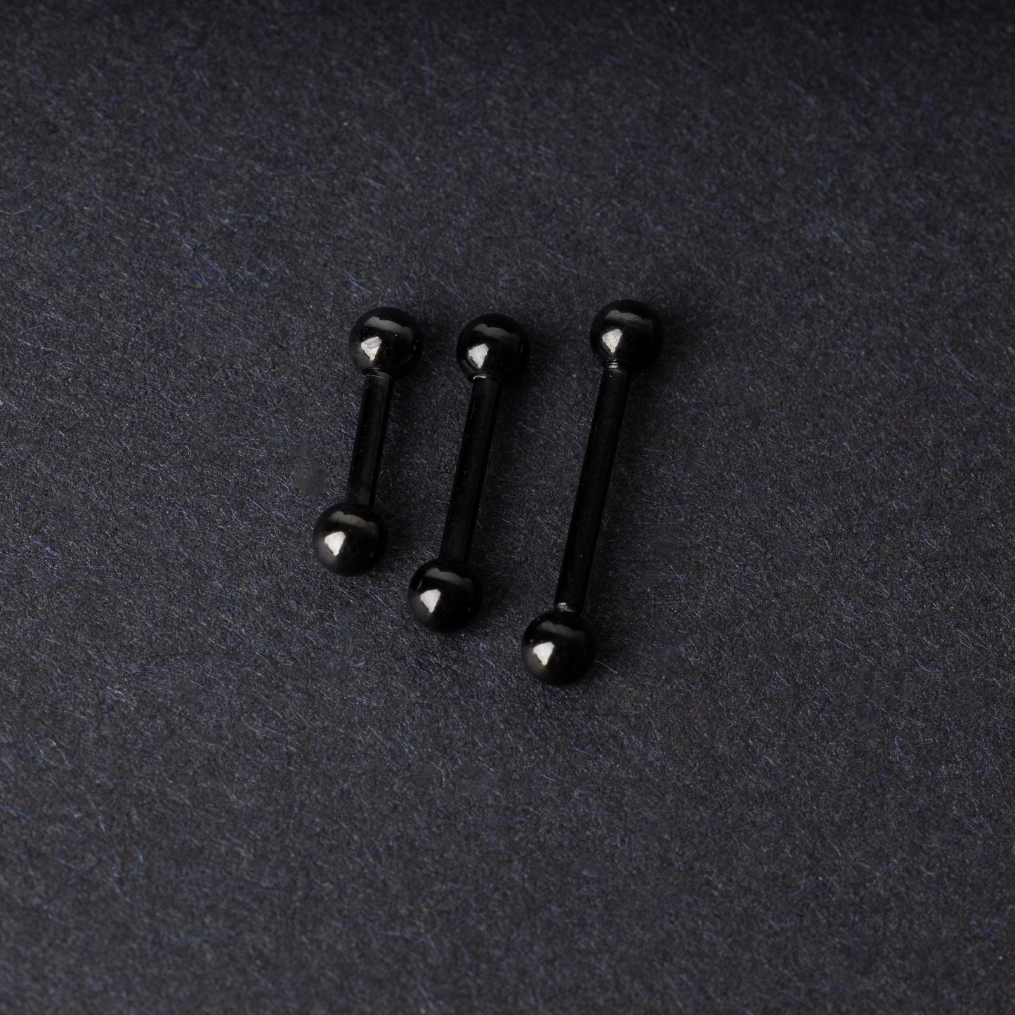 Small Black Barbell