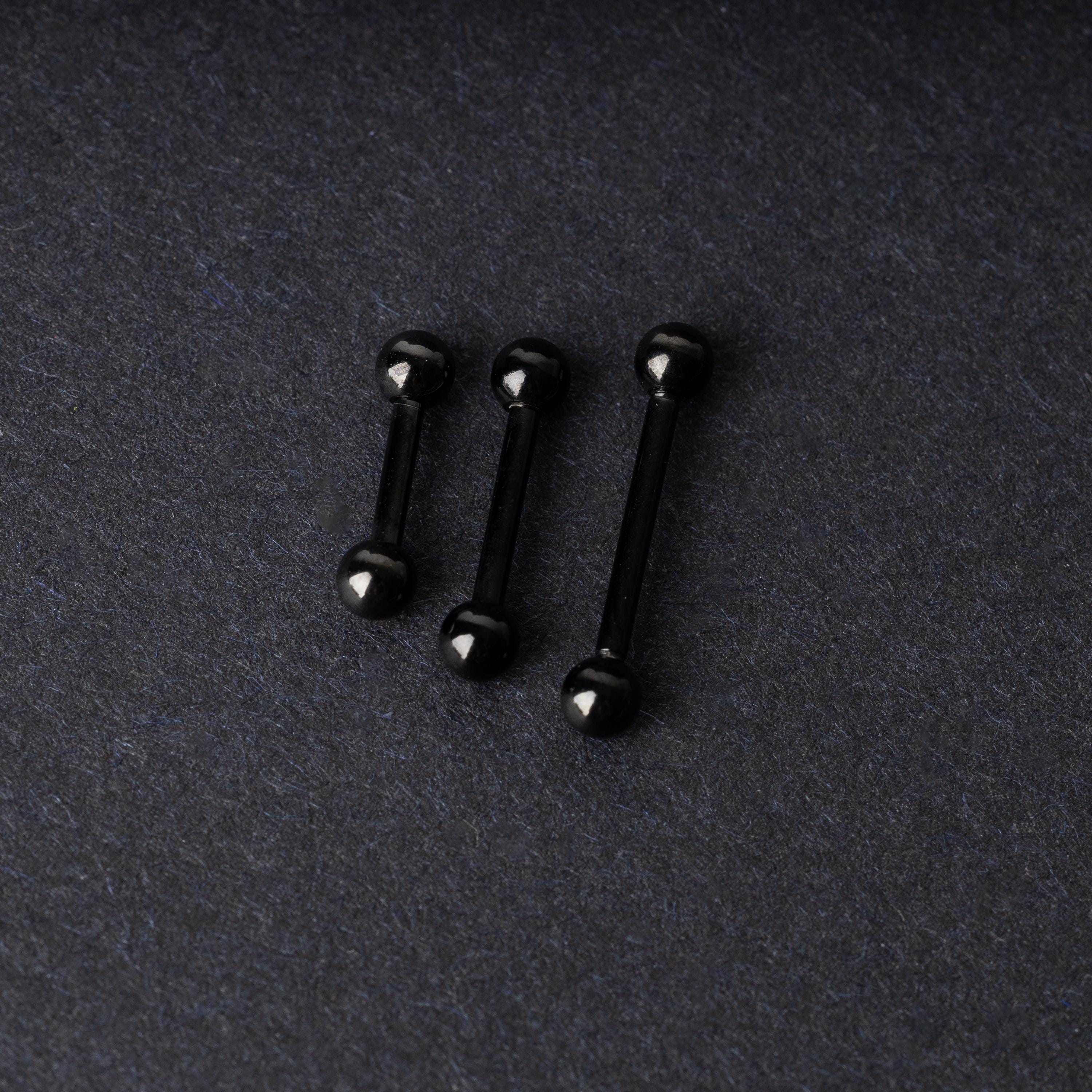 Small Black Barbell
